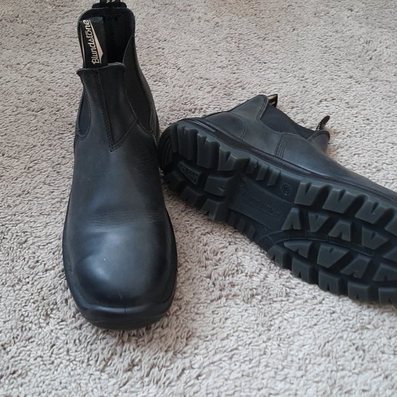 Blundstone Work & Safety Boot Waxy Rustic Black. Size 14 US - Picture 6 of 7